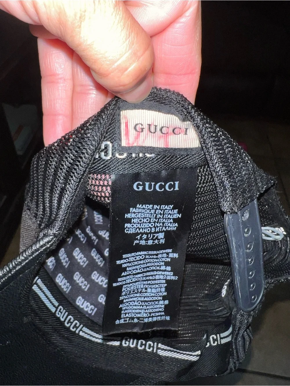 Gucci cap